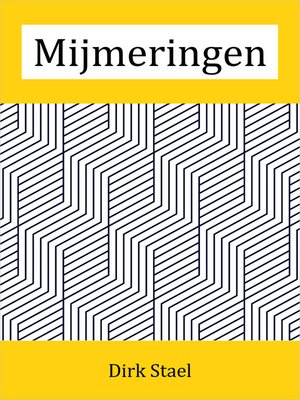 cover image of Mijmeringen